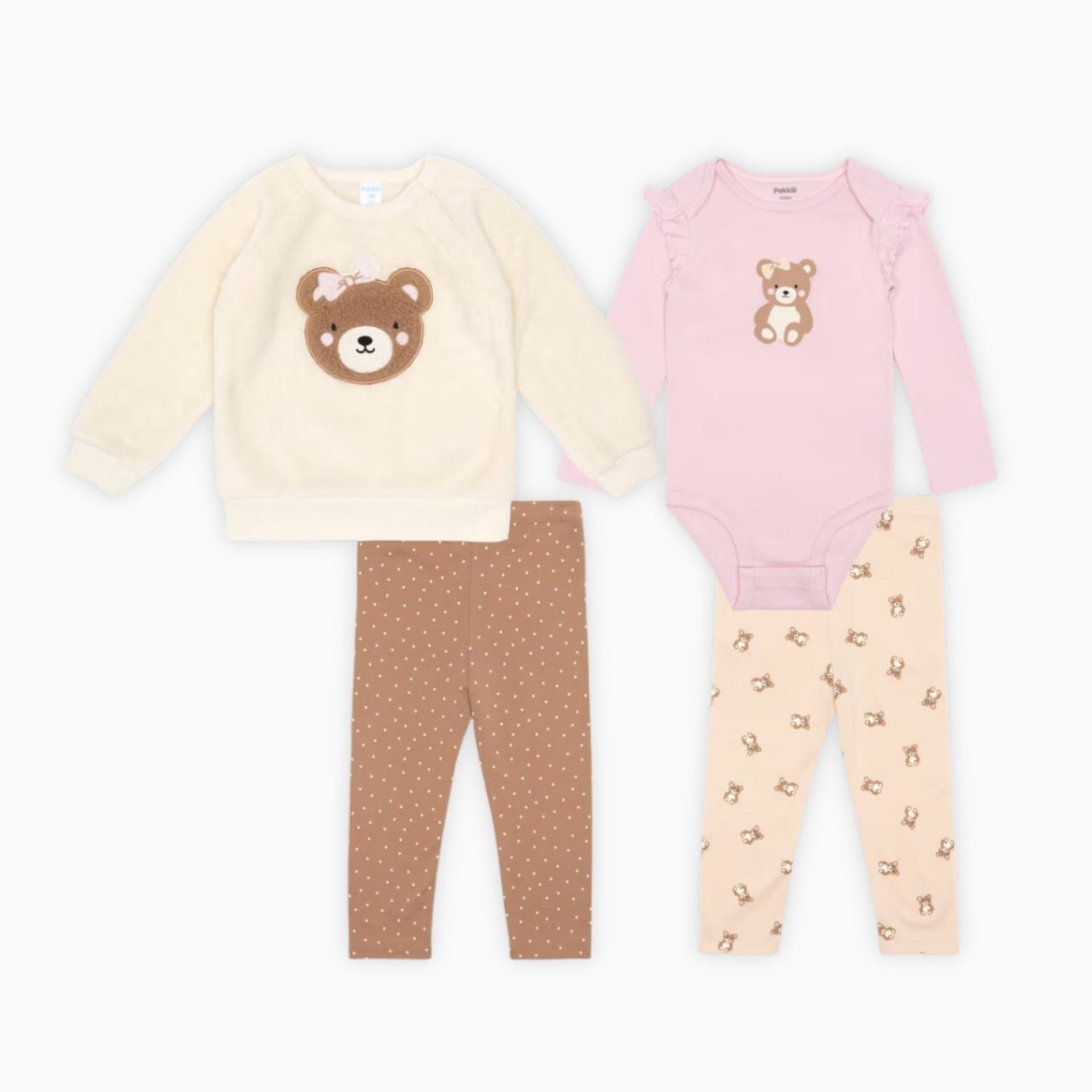 Ensemble 4 pièces | Pekkle | 12 mois