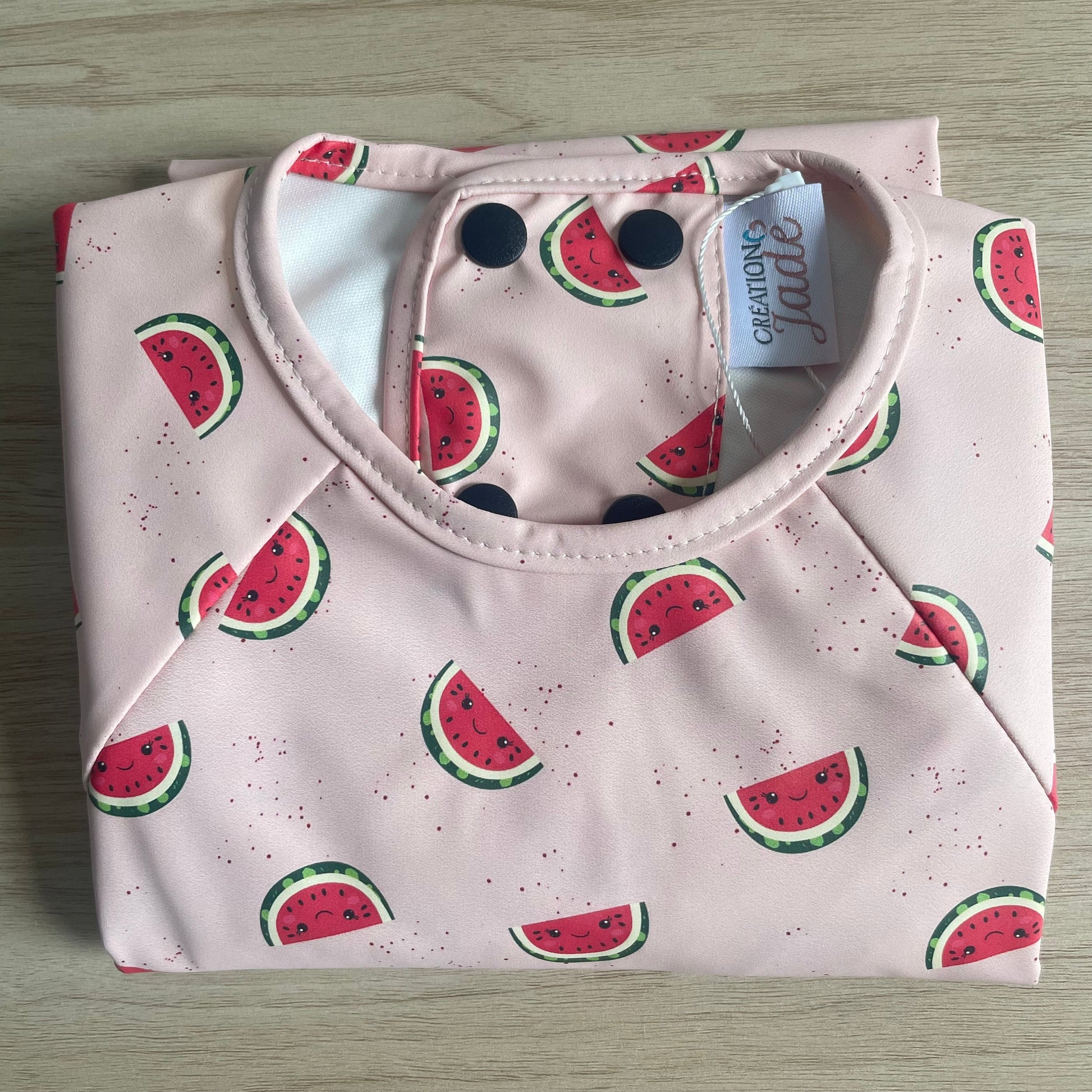Bavette manches longues - Melon d’eau