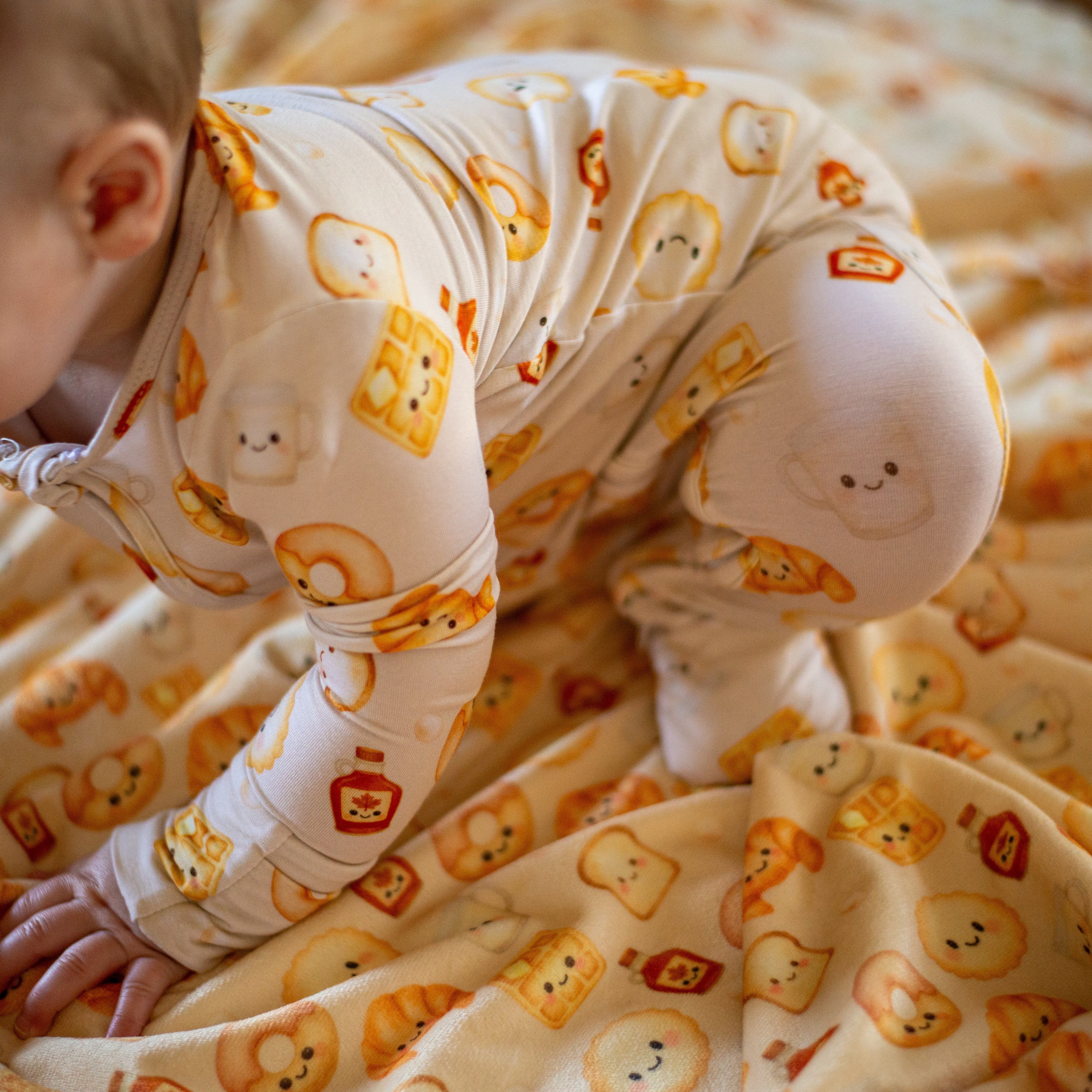 🧇Pyjama en bambou –  Petit déjeuné Canadien