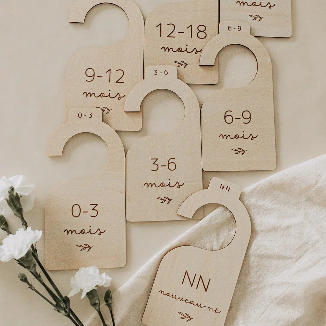 Séparateurs de grandeur en bois - La Maison Camomille