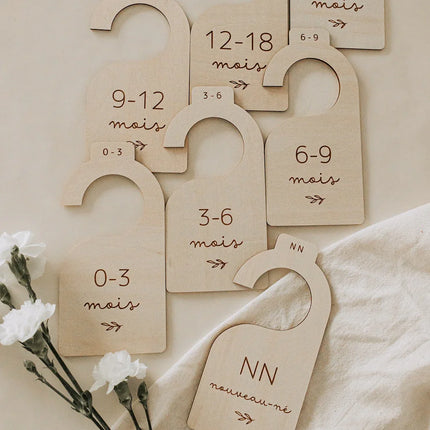 Séparateurs de grandeur en bois - La Maison Camomille