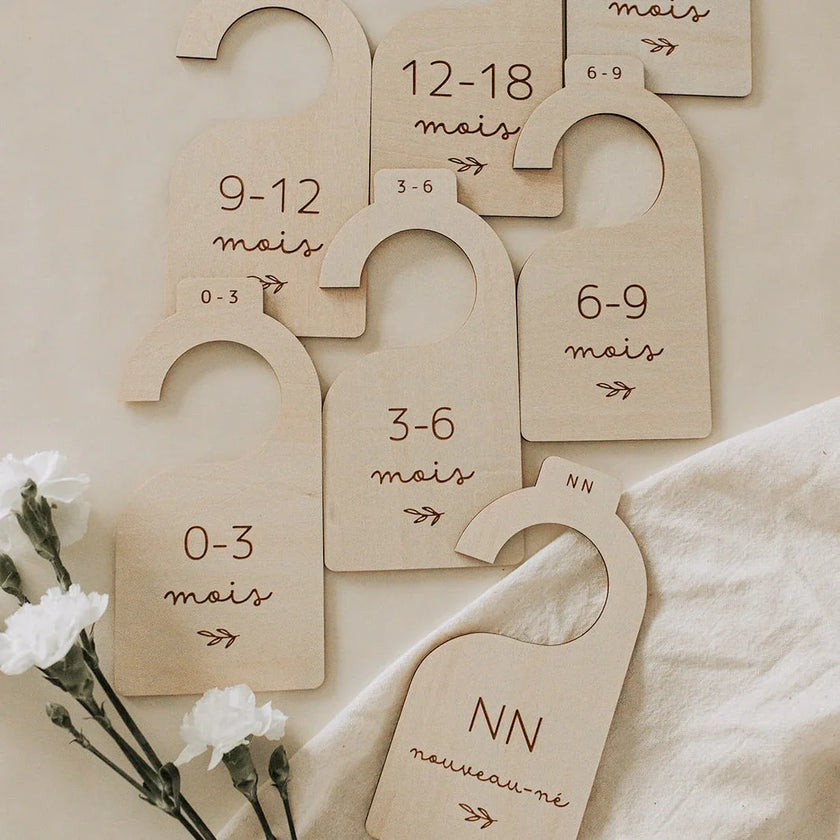 Séparateurs de grandeur en bois - La Maison Camomille