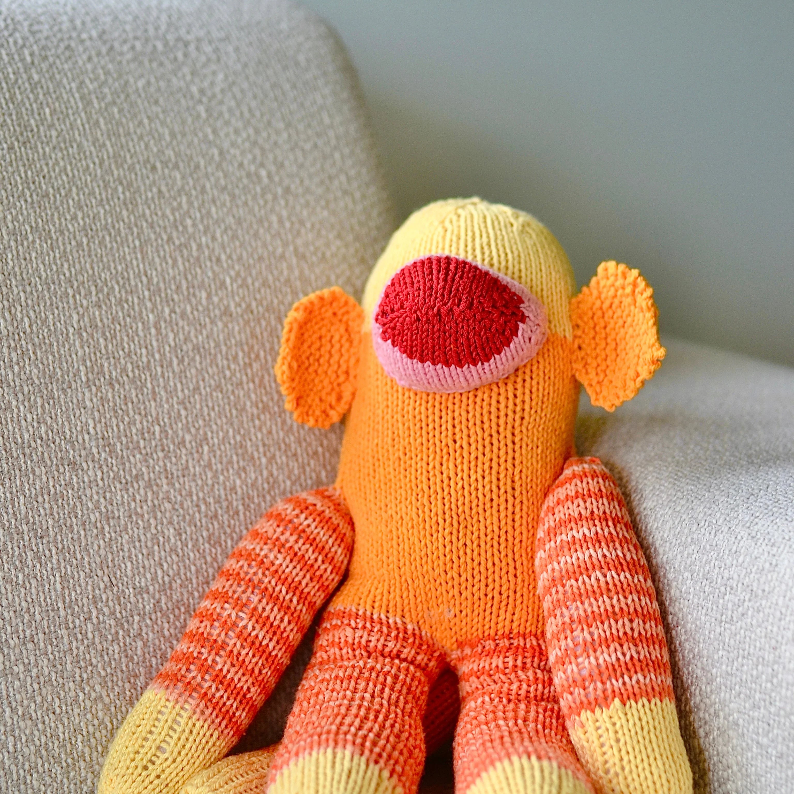 Peluche en laine pour enfant - La Maison Camomille