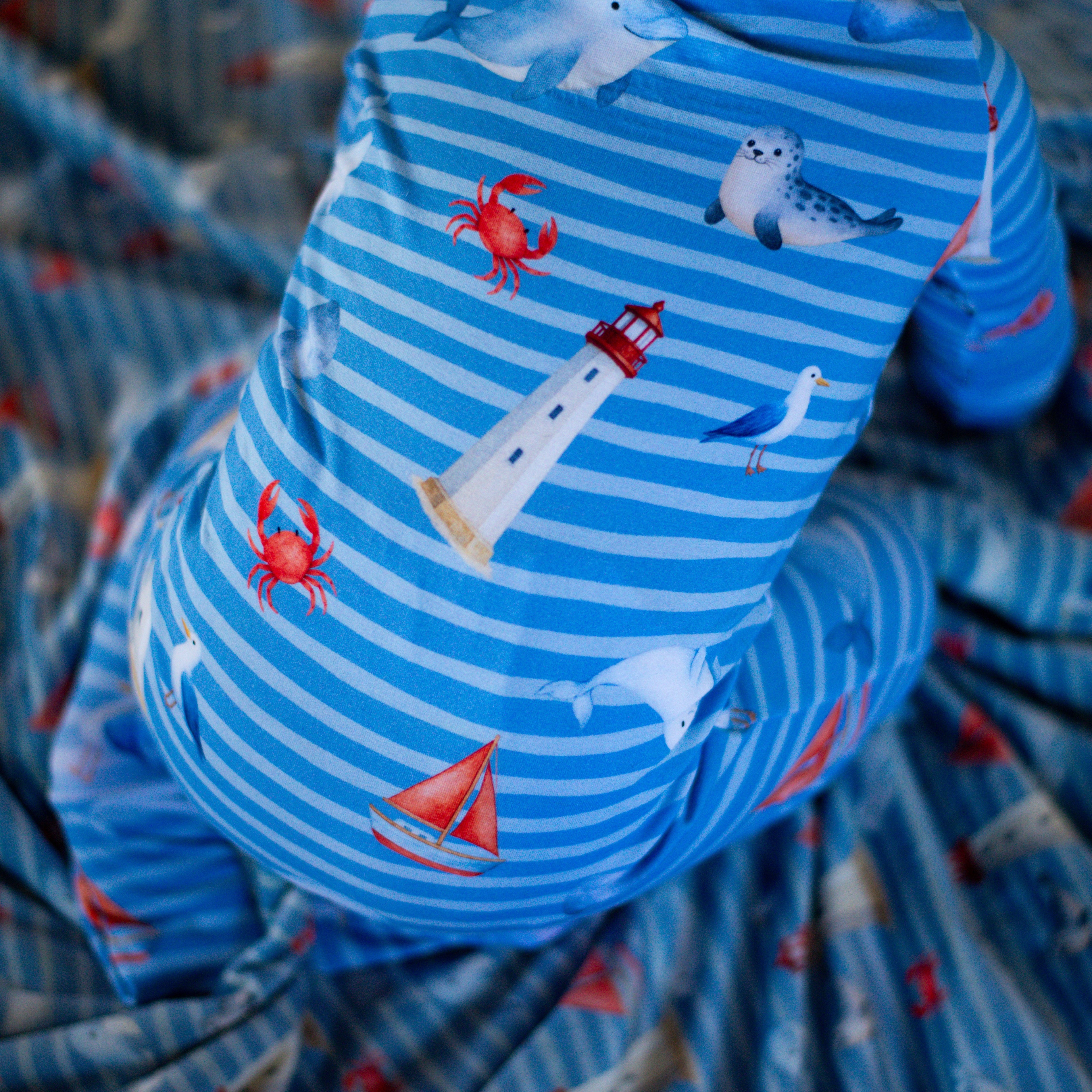 🐋Pyjama en bambou – Le Fleuve Saint-Laurent