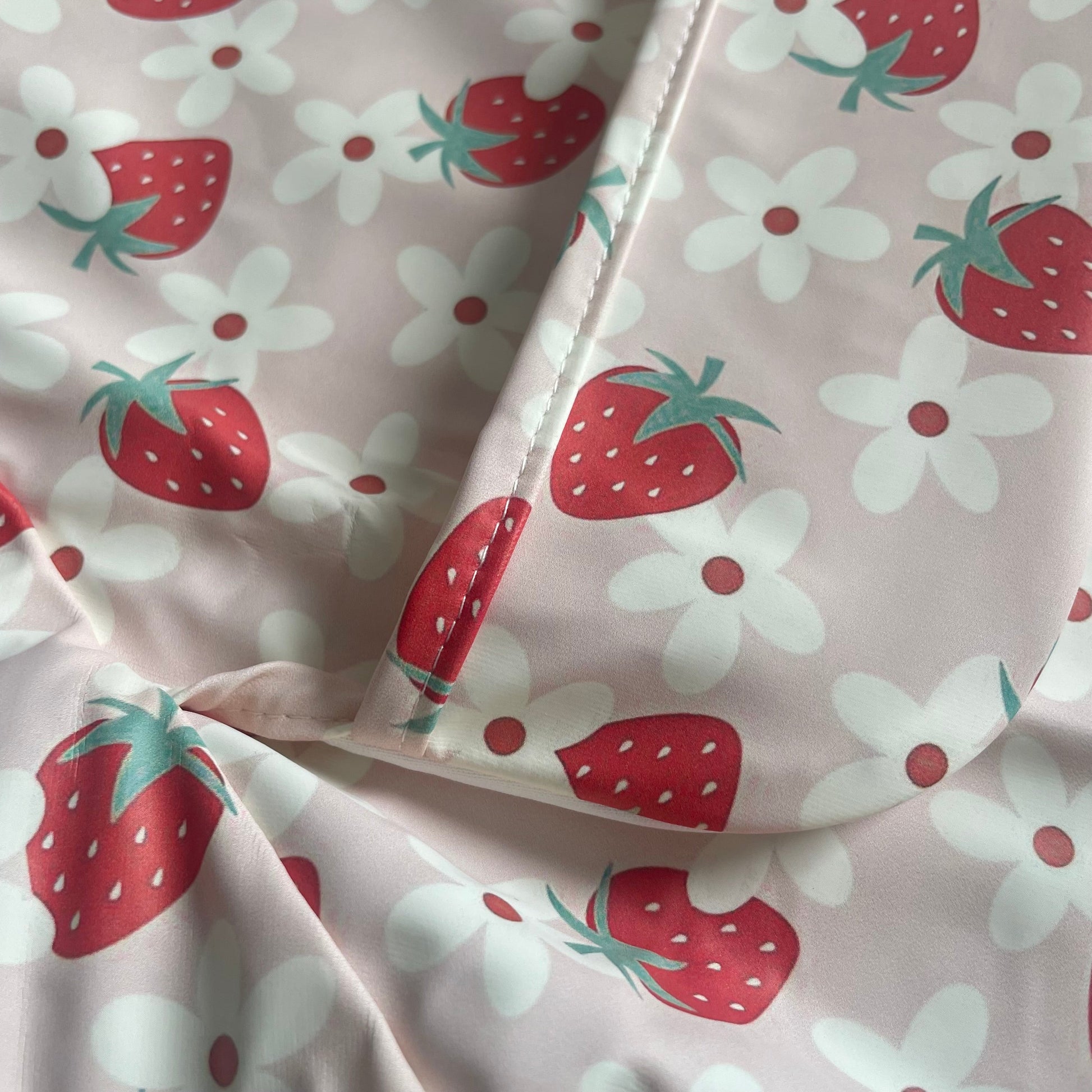 Bavette manches longues - Fraises