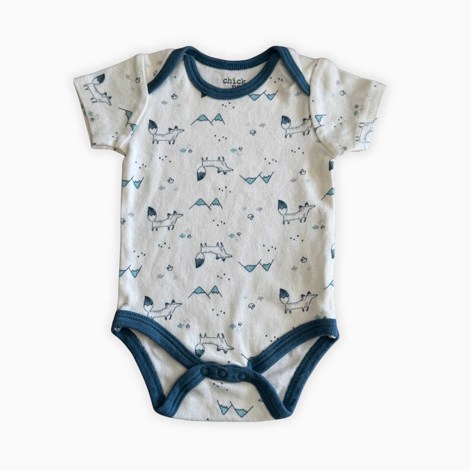 Cache-couche imprimé renards | Chick Pea | 3–6 mois