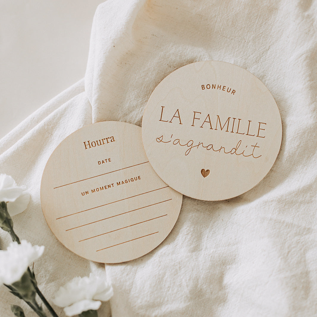 Pastille de bois - La famille s'agrandit