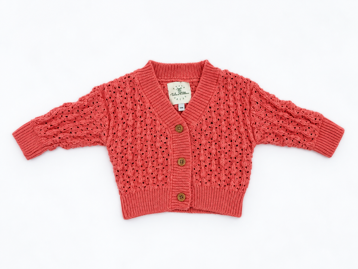 Cardigan en maille | Urban Trotters | 6 mois