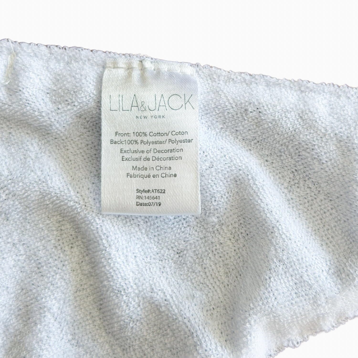 Bavoir bandana | Lila & Jack | Taille unique