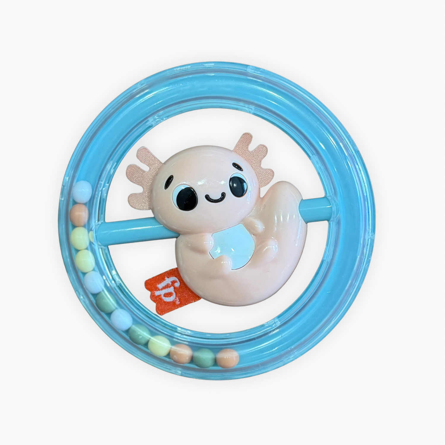 Hochet rotatif à thème d'Axolot | Dès la naissance