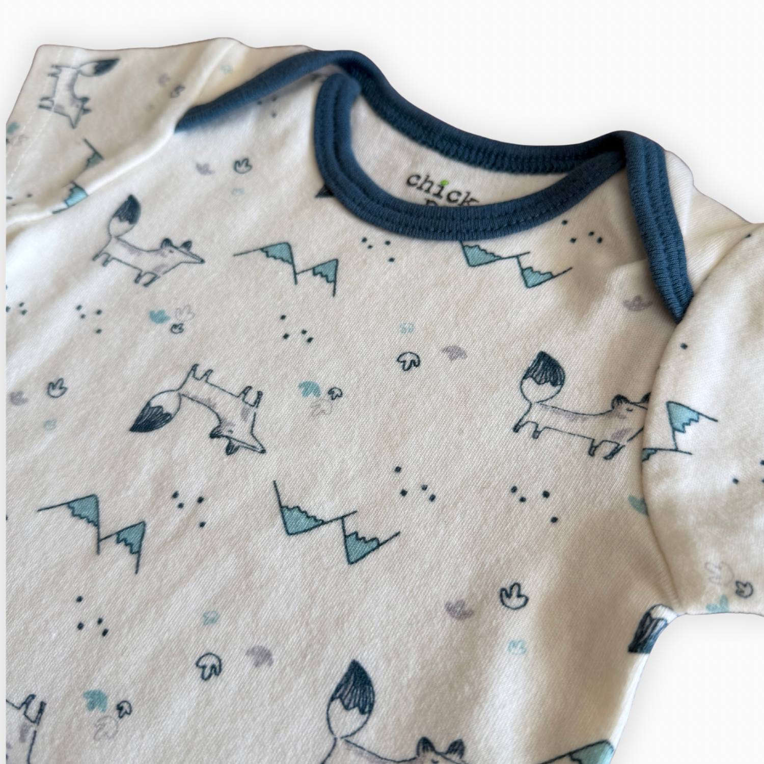 Cache-couche imprimé renards | Chick Pea | 3–6 mois