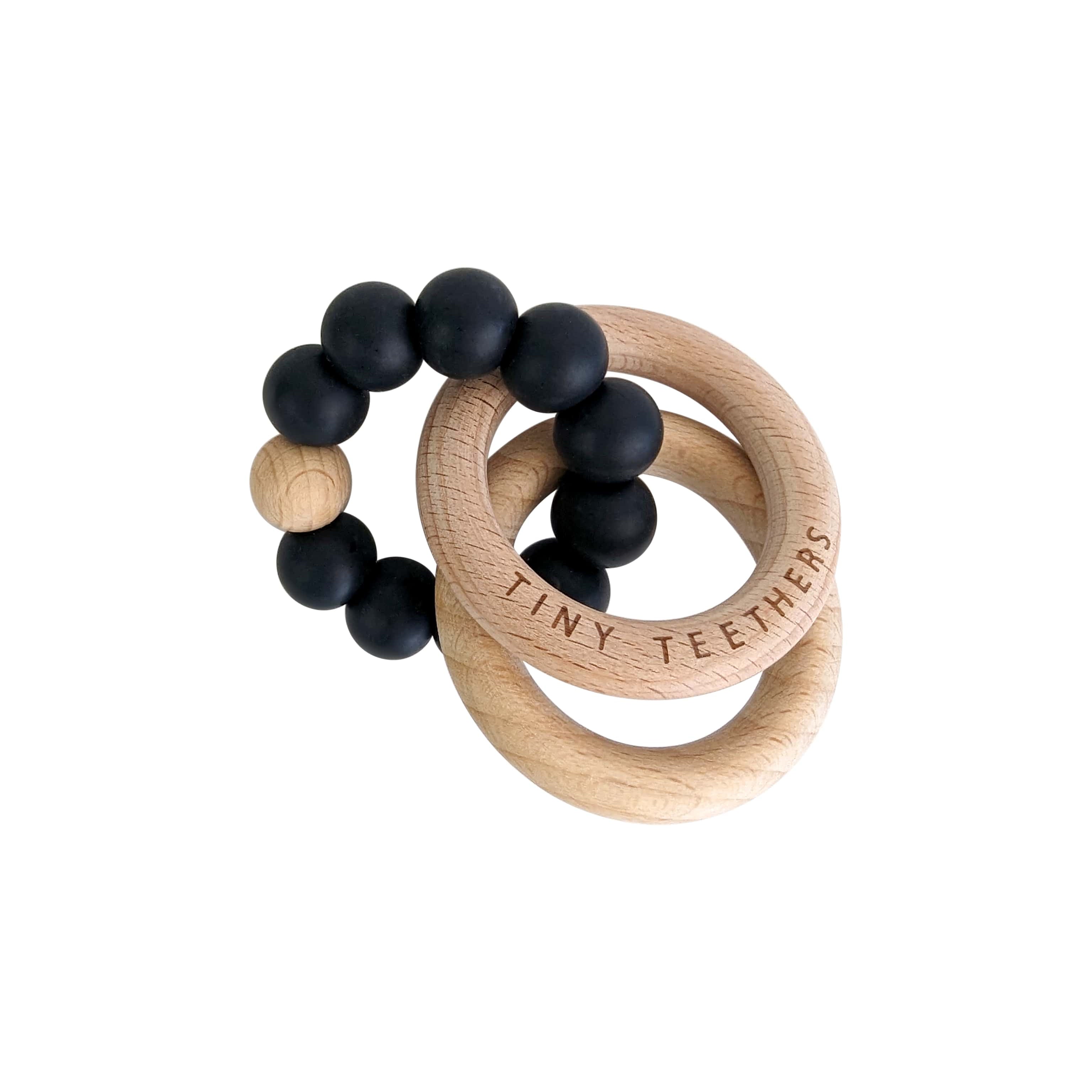 Wooden Rattle Teething Rings