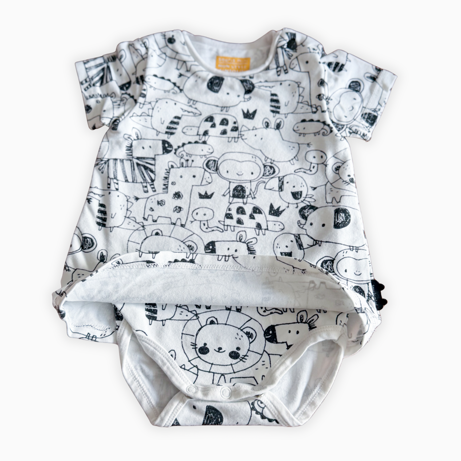 Cache-couche robe animaux | Souris Mini | 3–6 mois