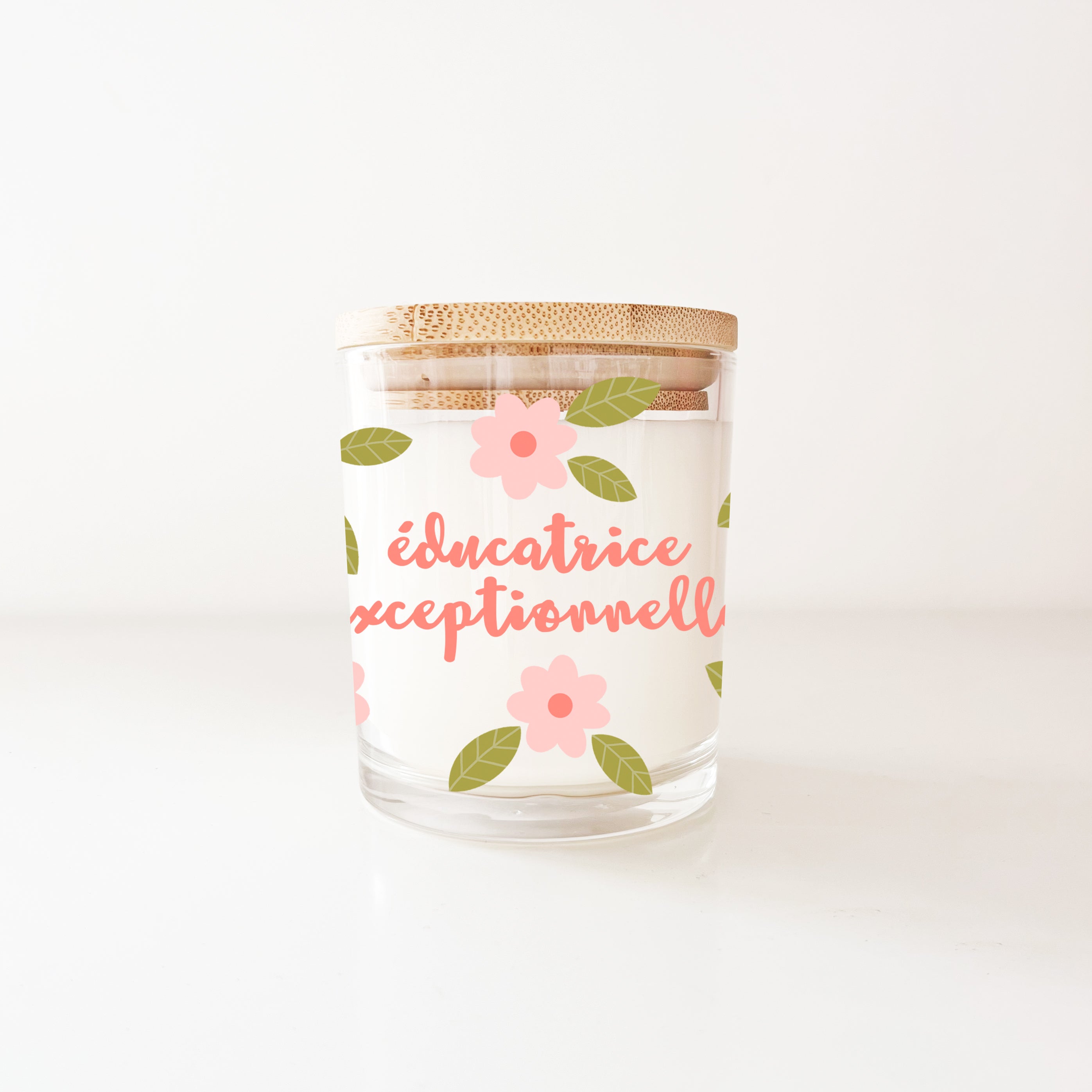 Bougie réutilisable 8oz - Éducatrice exceptionnelle