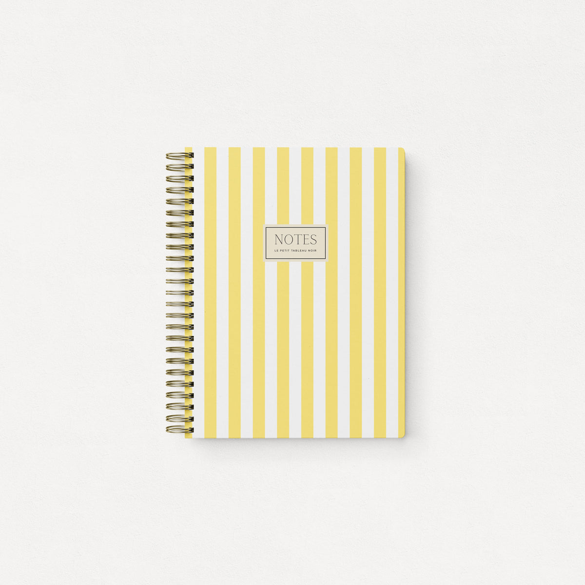 Cahier de notes Ligné Jaune