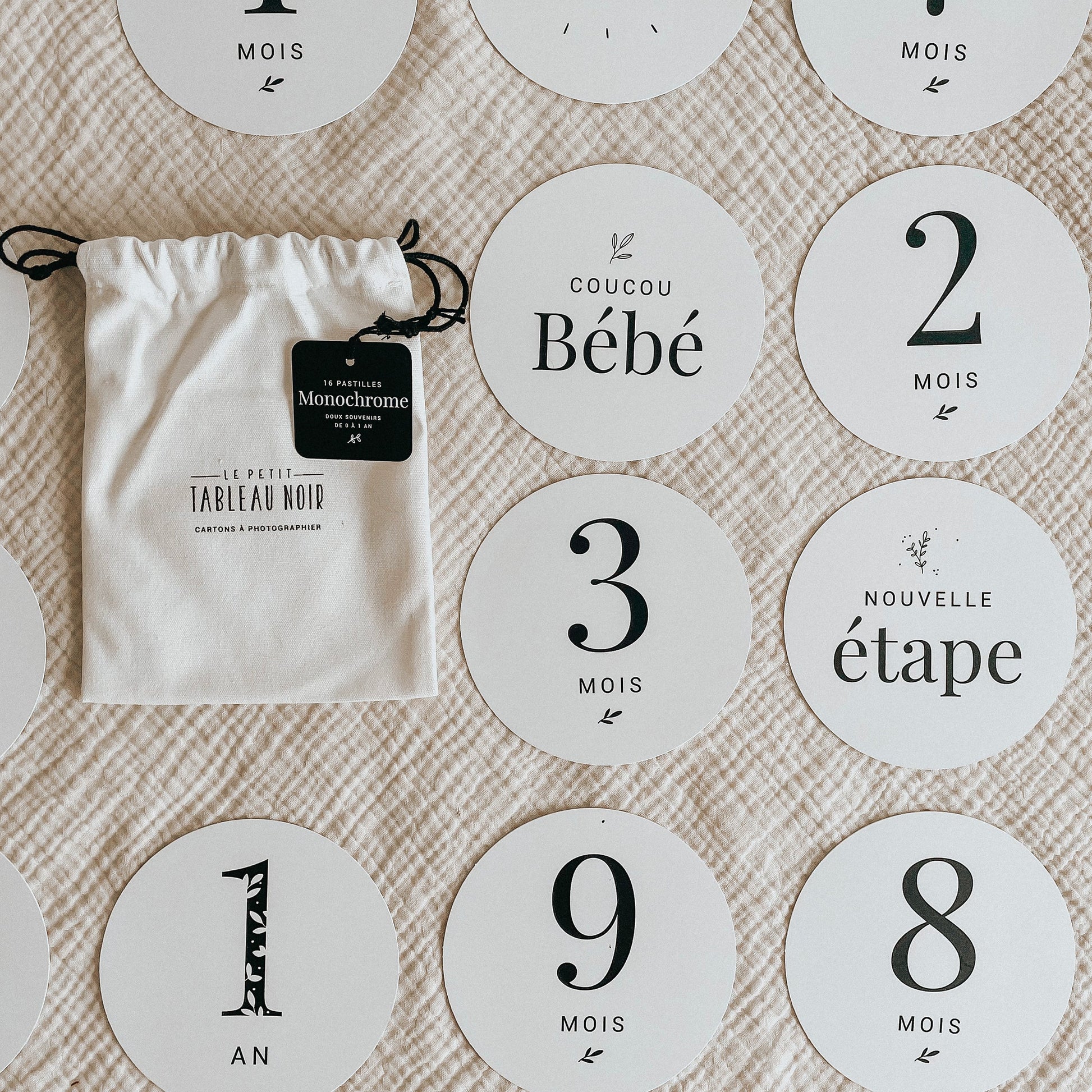 Pastilles Monochrome