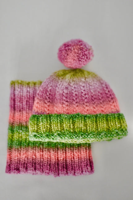 Ensemble tuque et cache-cou (6-12 mois) - La Maison Camomille