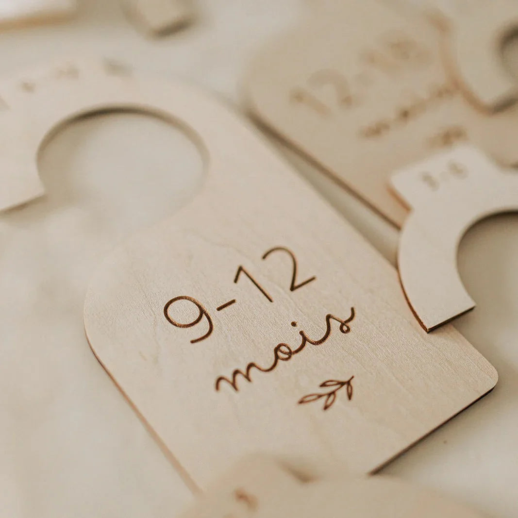 Séparateurs de grandeur en bois - La Maison Camomille