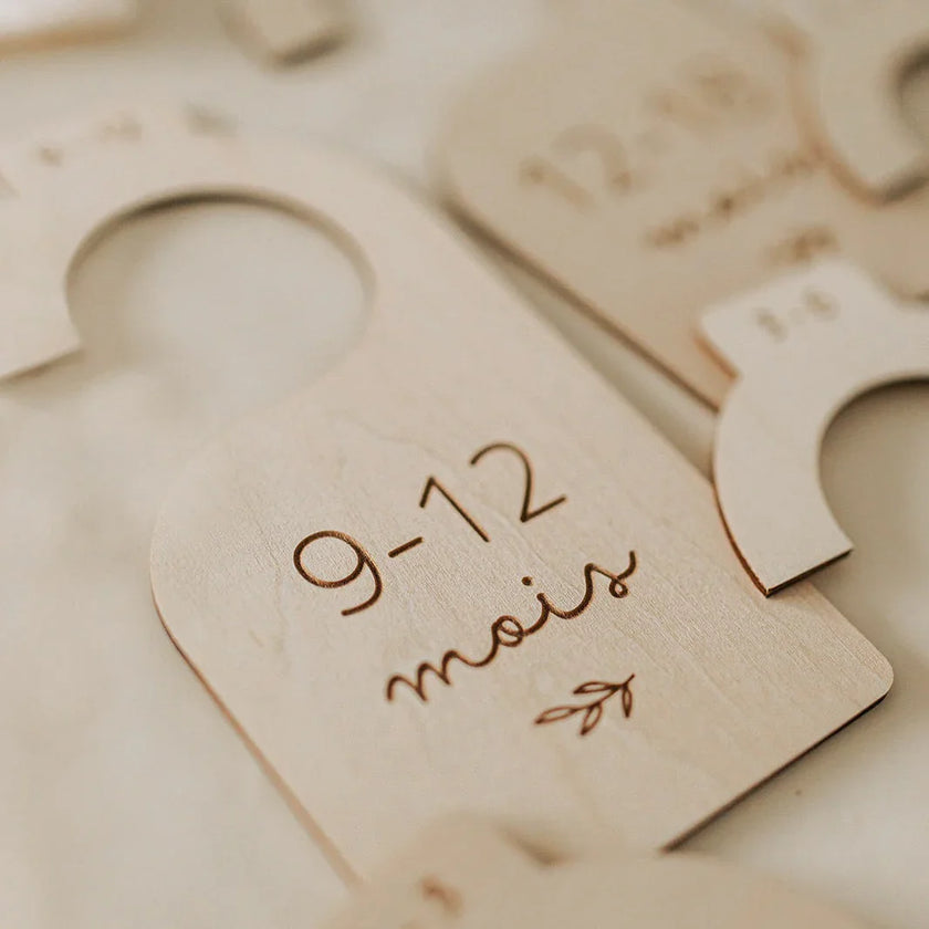 Séparateurs de grandeur en bois - La Maison Camomille