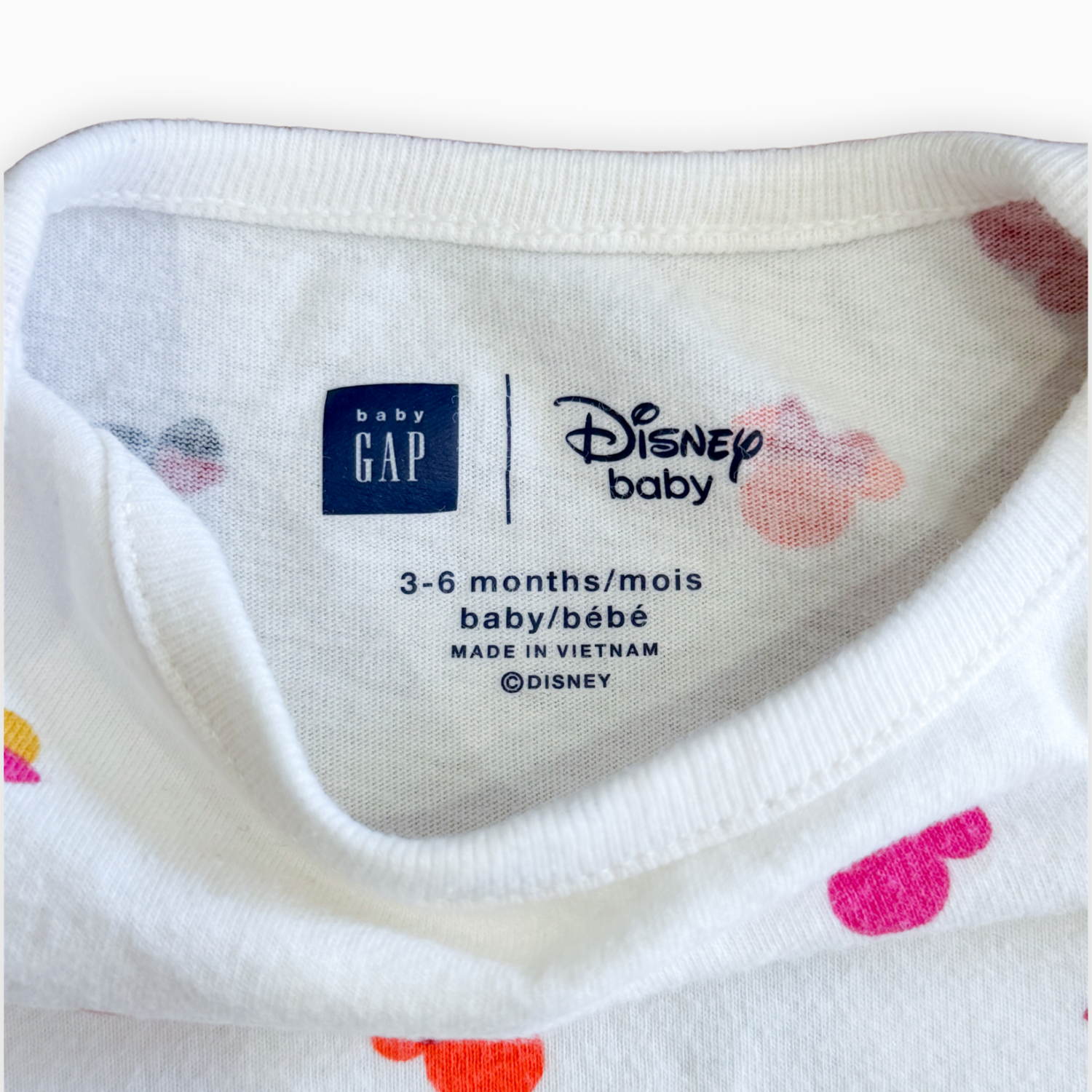 Cache-couche manches longues | GAP x Disney | 3–6 mois
