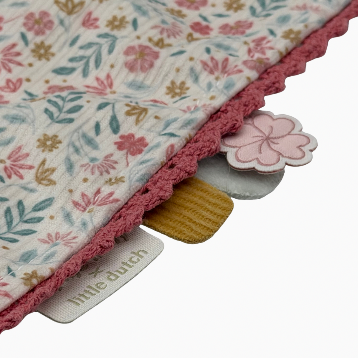 Doudou lapin fleuri | Little Dutch