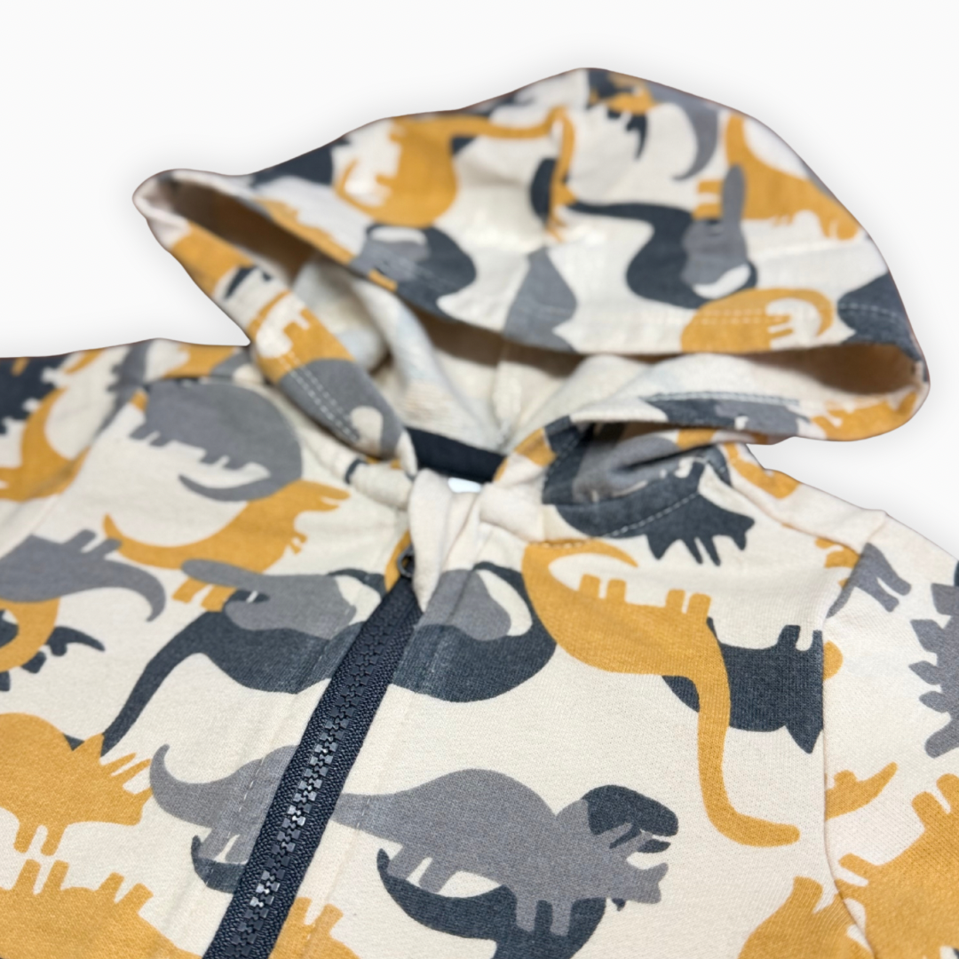 Combinaison à capuche dinosaures | PL Baby | 3 mois