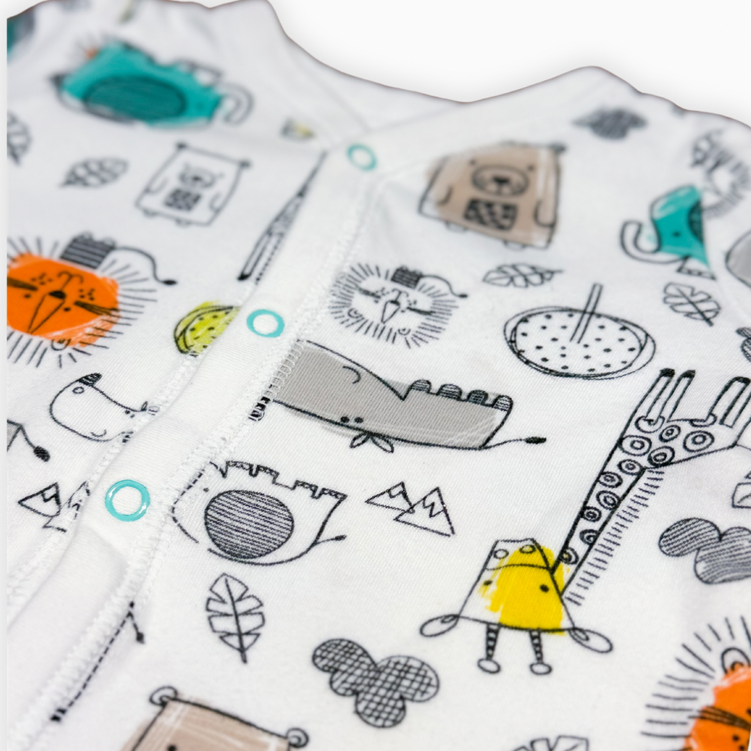 Pyjama à motifs animaux | Koala Baby | 0–3 mois