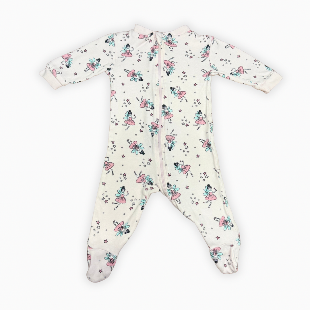 Pyjama imprimé ballerines | George | 0–3 mois