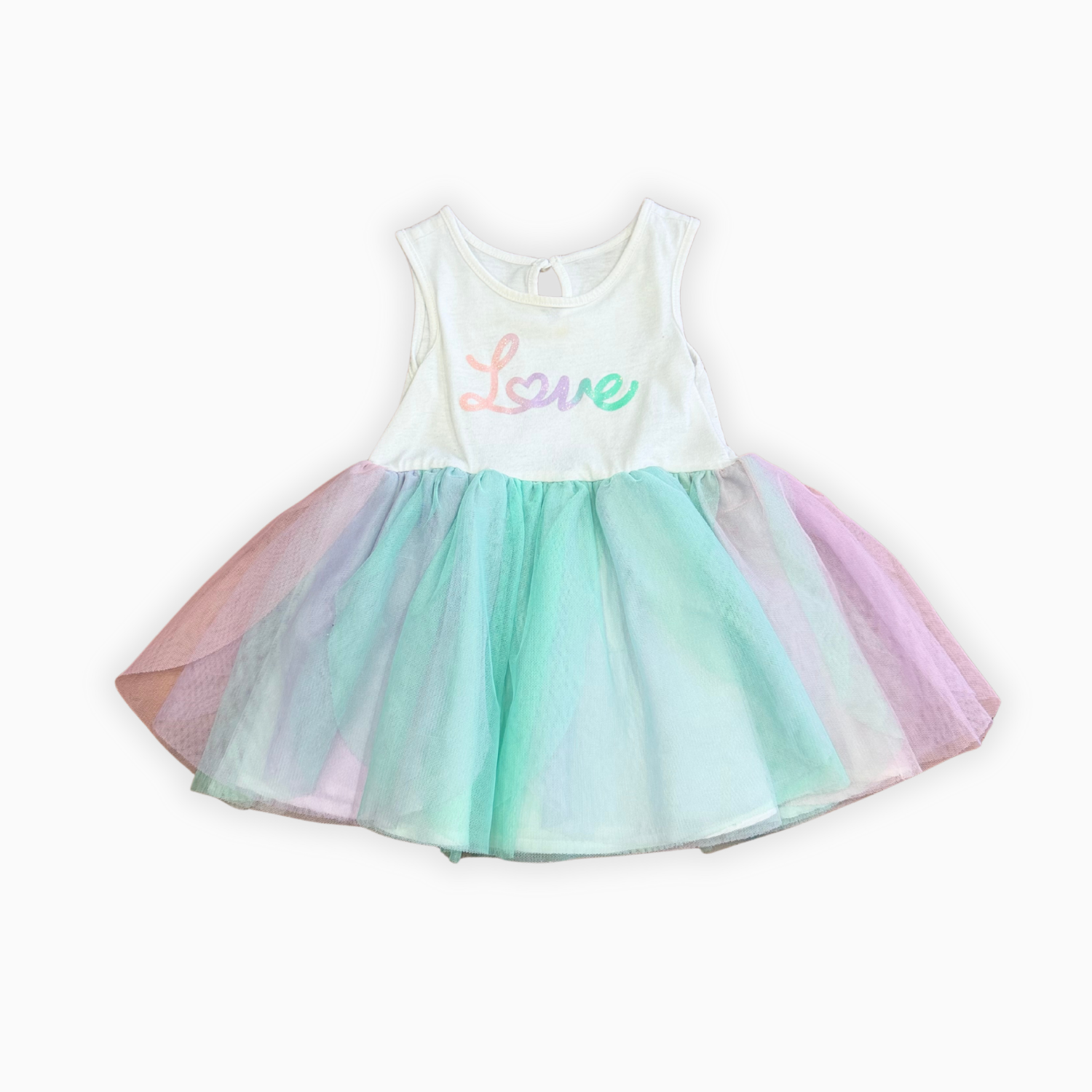 Robe en tulle multicolore | George | 12–18 mois