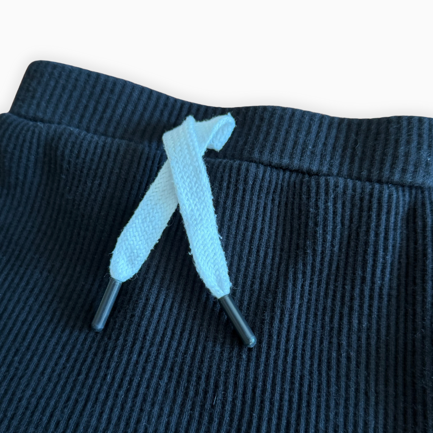 Pantalon côtelé noir | Deux par Deux | 6 mois