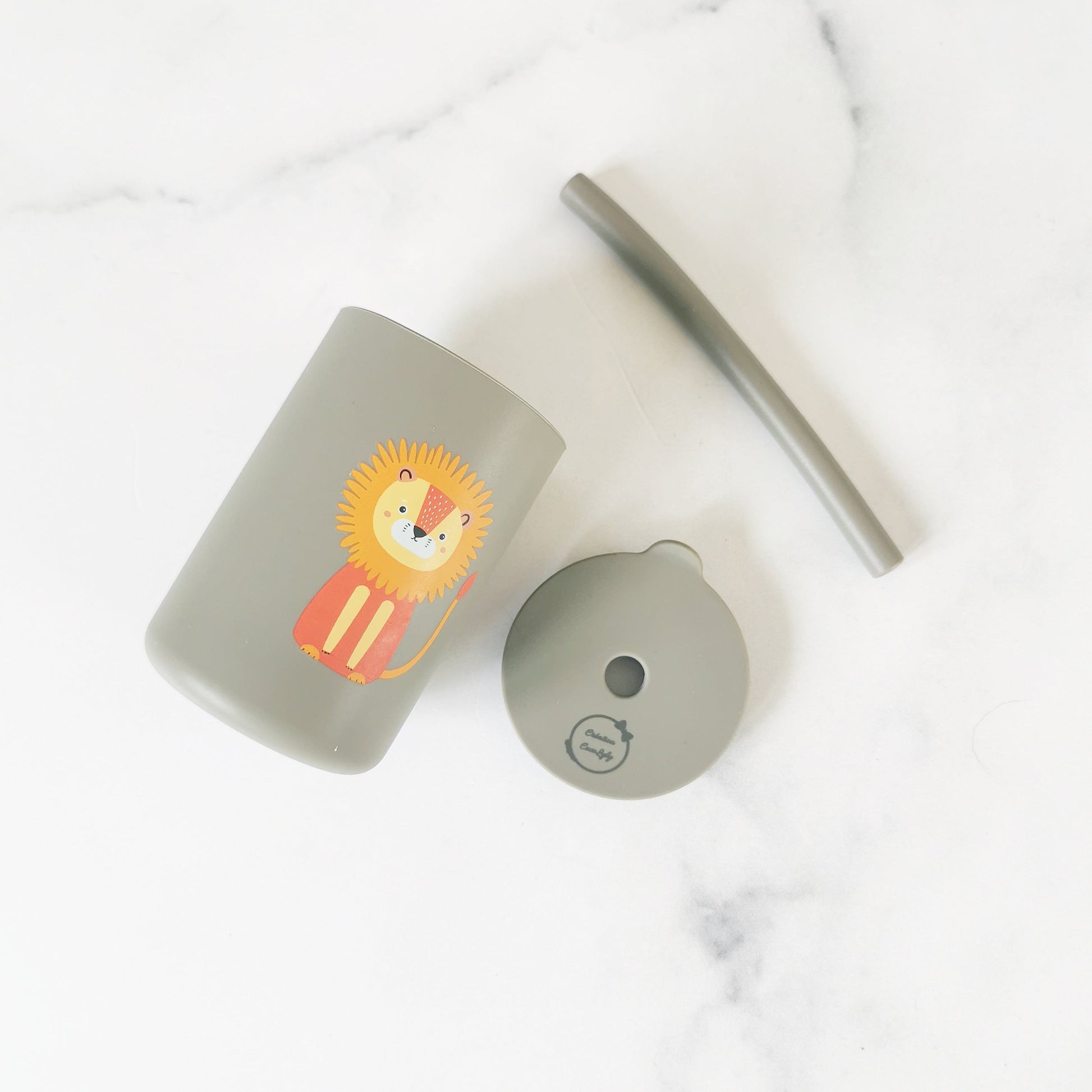 Gobelets avec paille lion améliorer