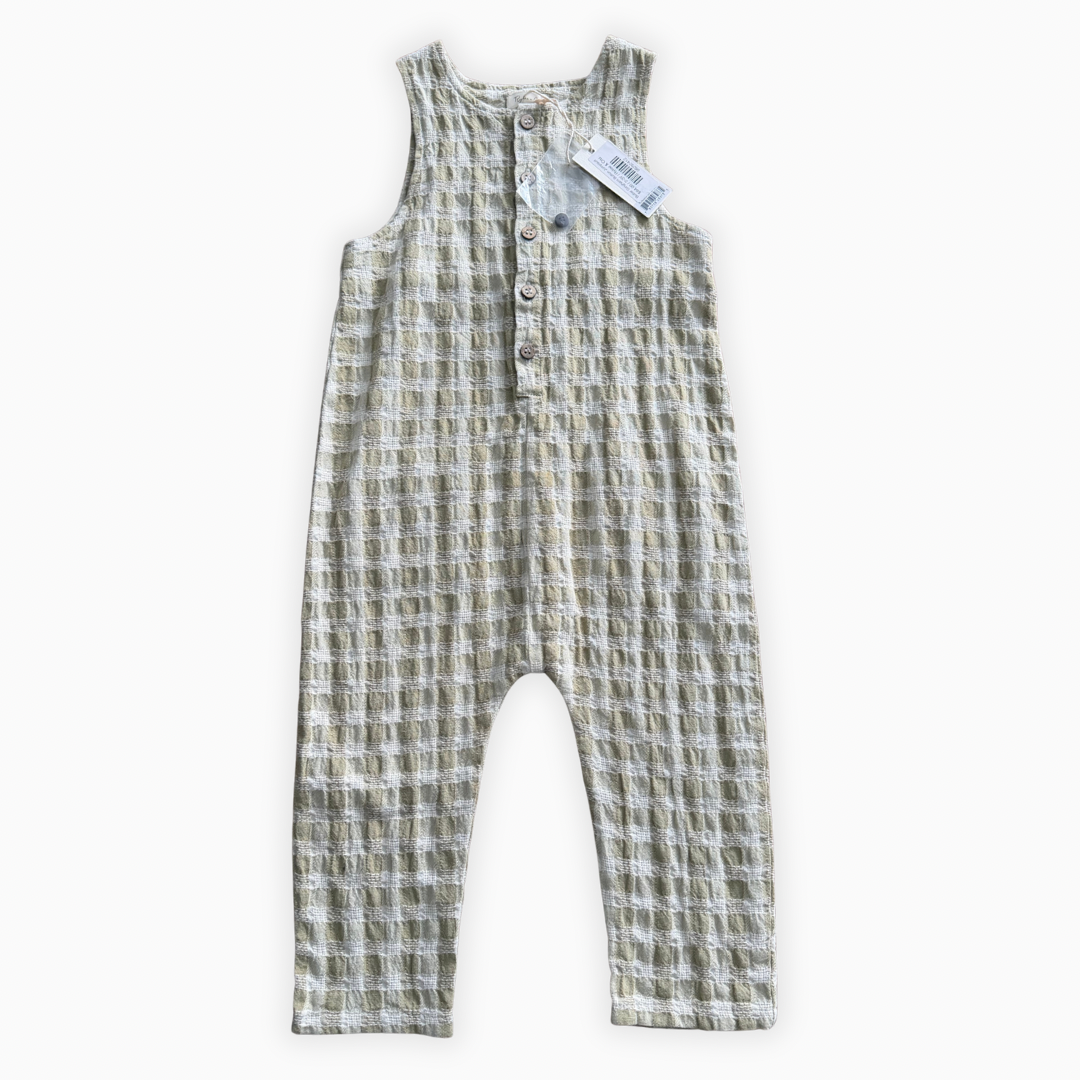 Combinaison vichy | Rylee + Cru | 2–3 ans *neuf avec étiquette*