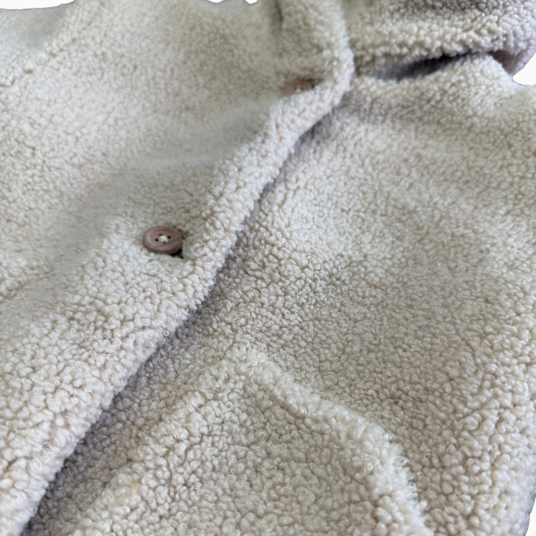 Veste en polaire à capuche | Zara | 9–12 mois