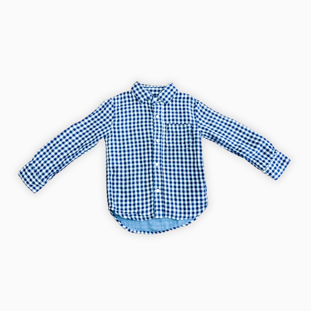 Chemise à carreaux | Marque inconnue | 3 ans (approx.)