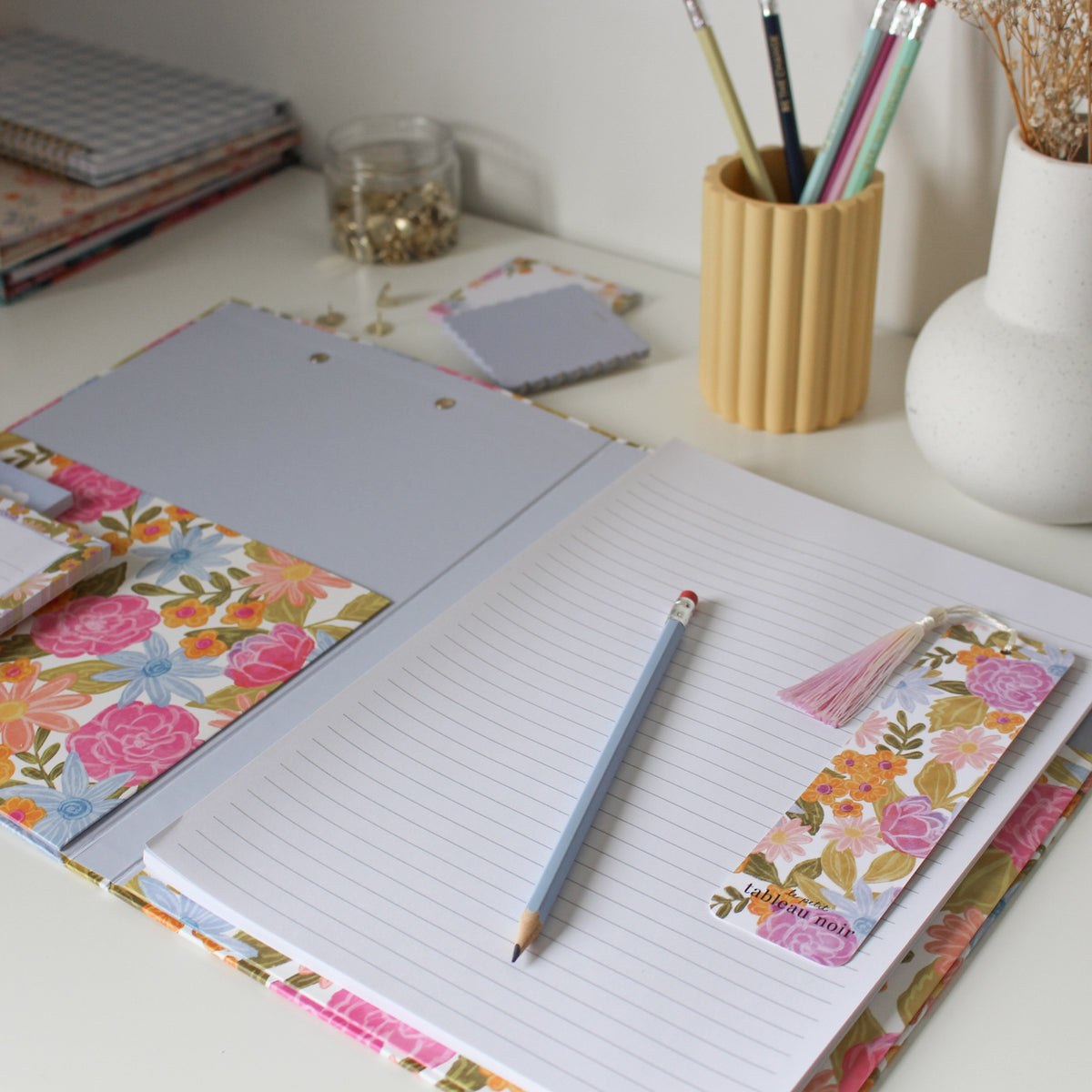 Clipfolio à pince Floral Pop