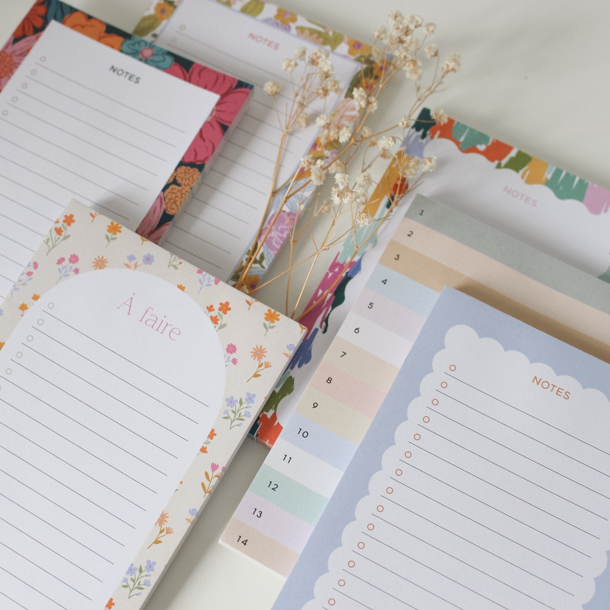 Bloc-notes Floral Pop