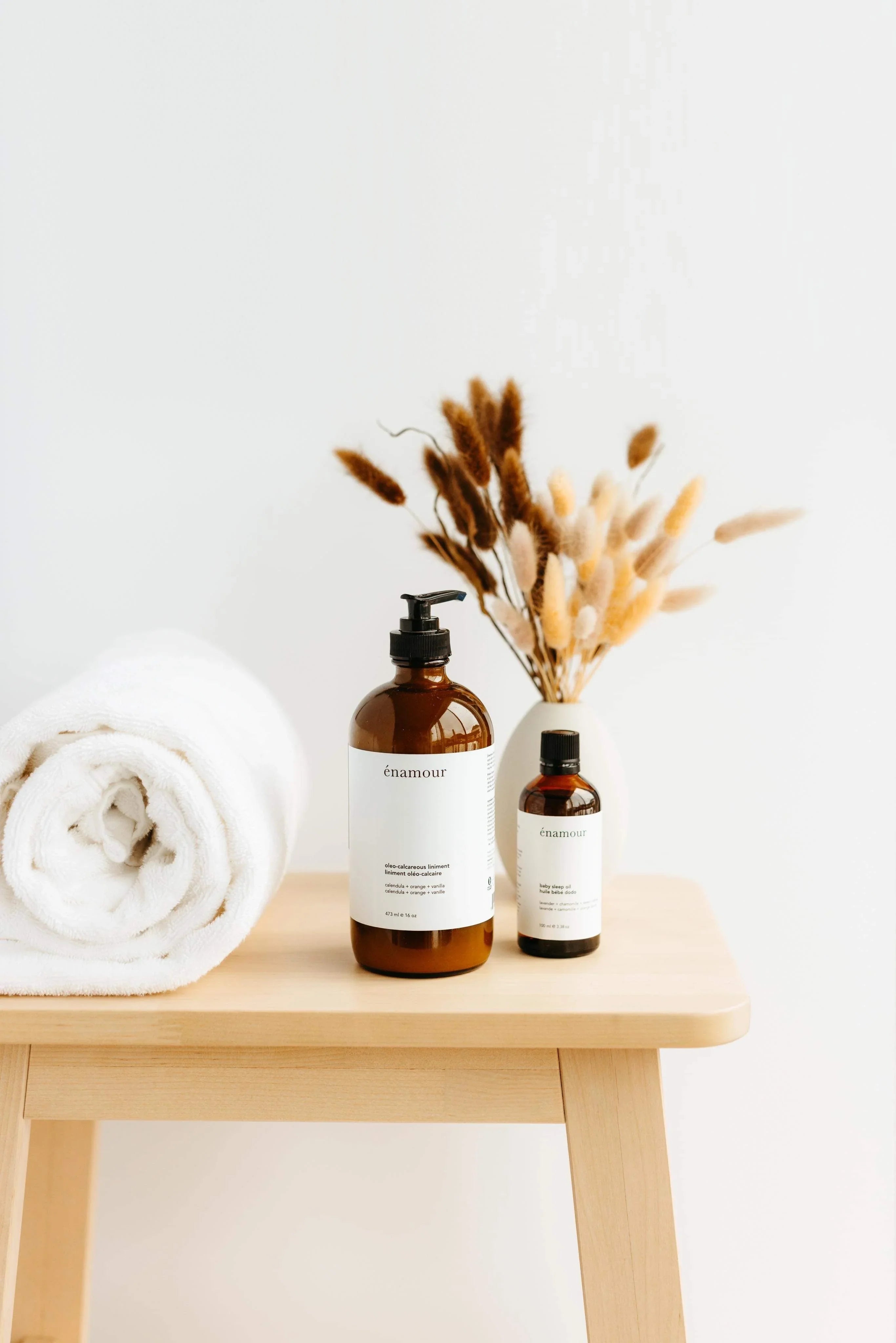 liniment oléo-calcaire (473 ml) - La Maison Camomille