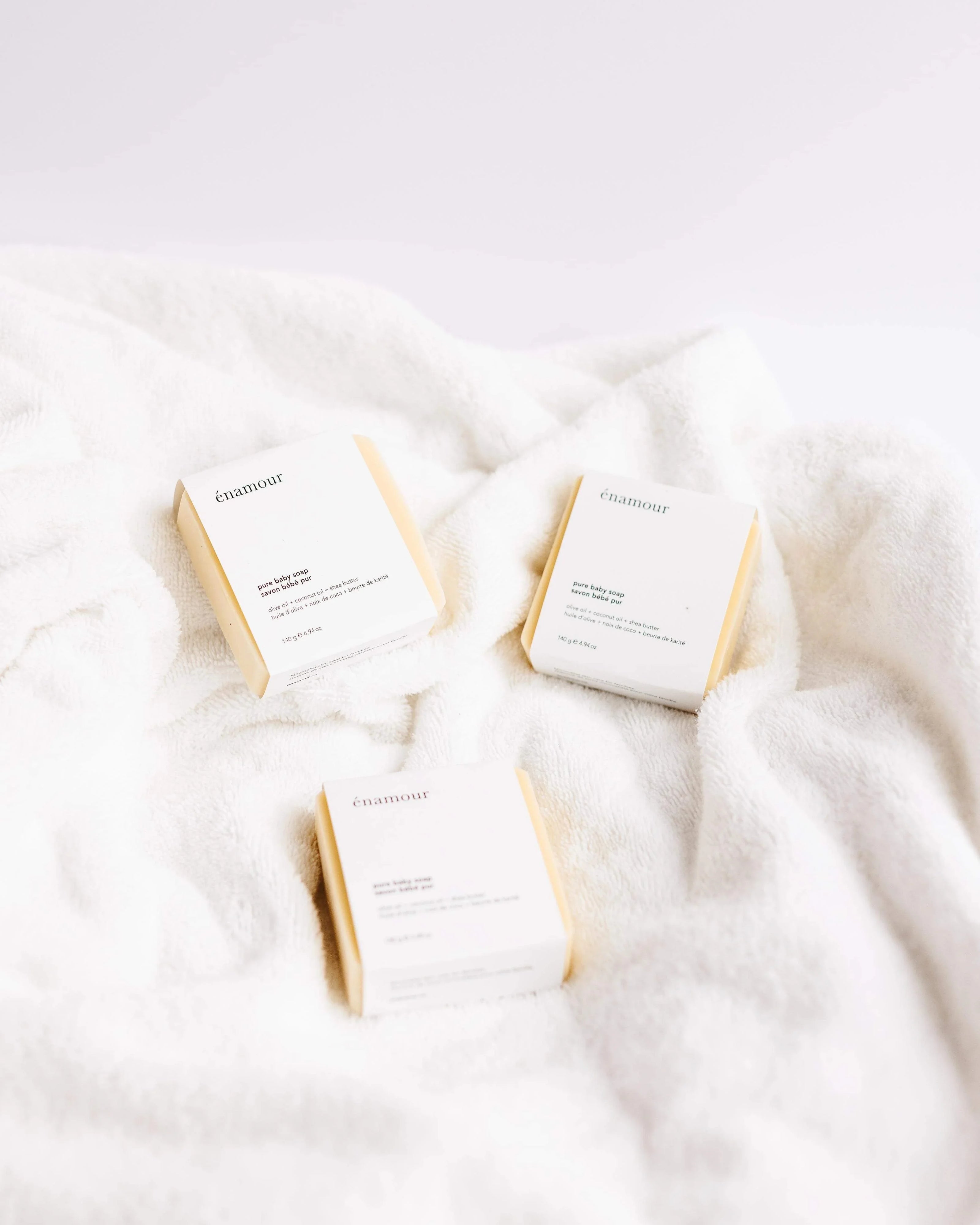 Savon et shampoing pur pour bébé - La Maison Camomille