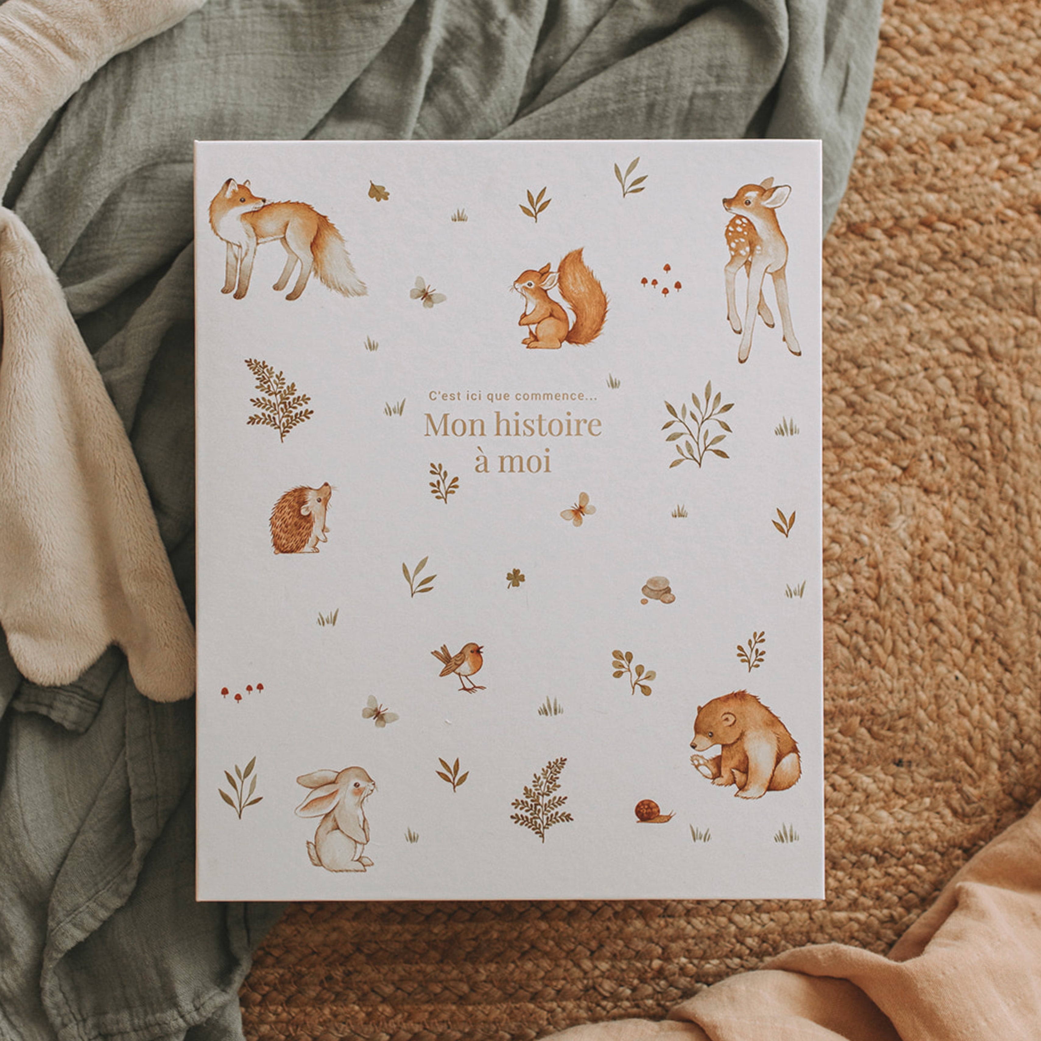 Livre de bébé - Animal Douceur