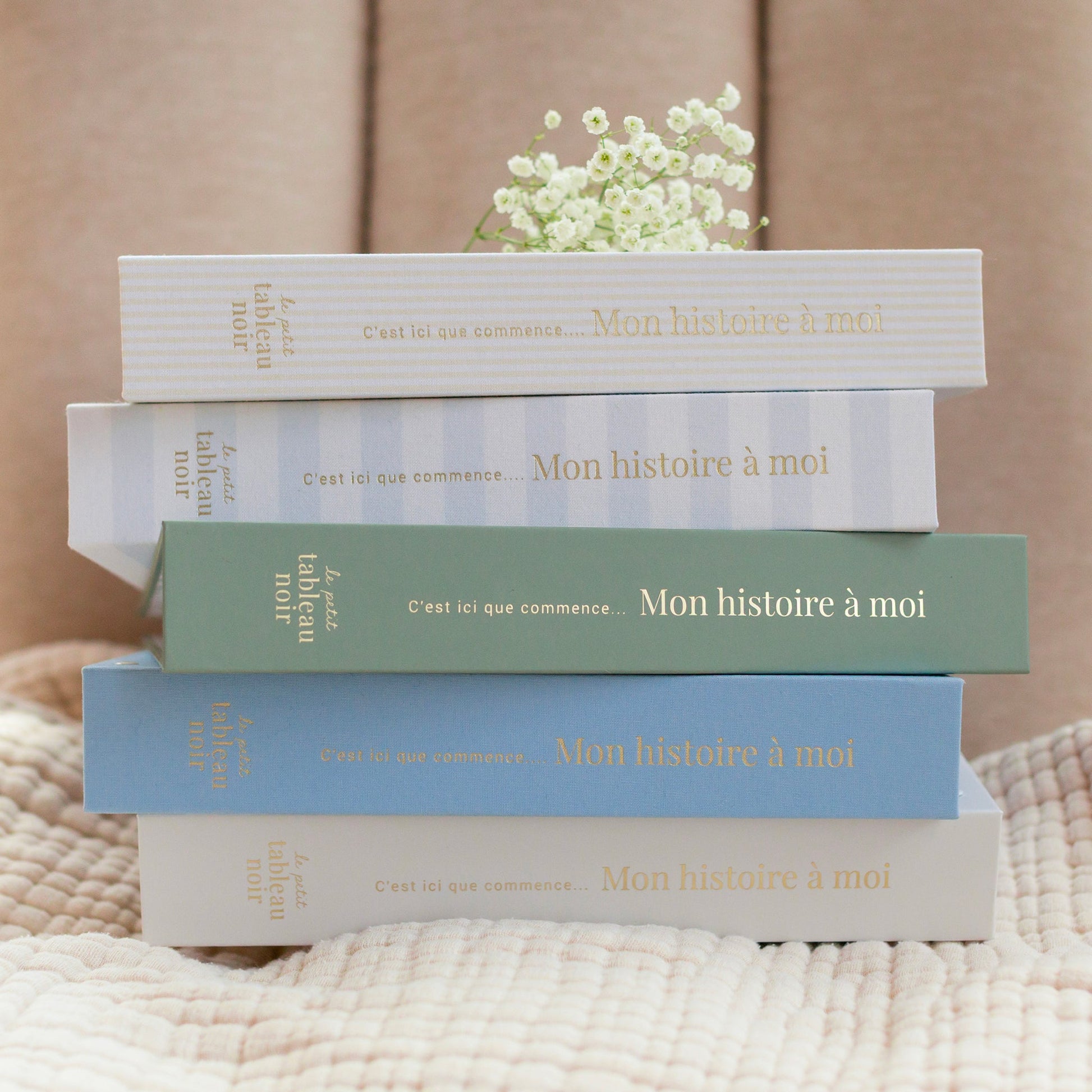 Livre de bébé - Bleu