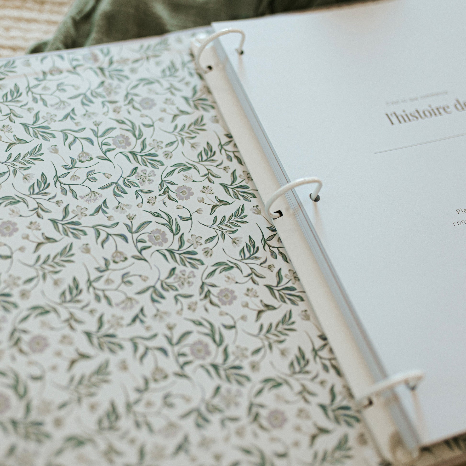 Livre de bébé - Lilas