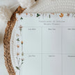 Planificateur de semaine Douceur Floral - La Maison Camomille