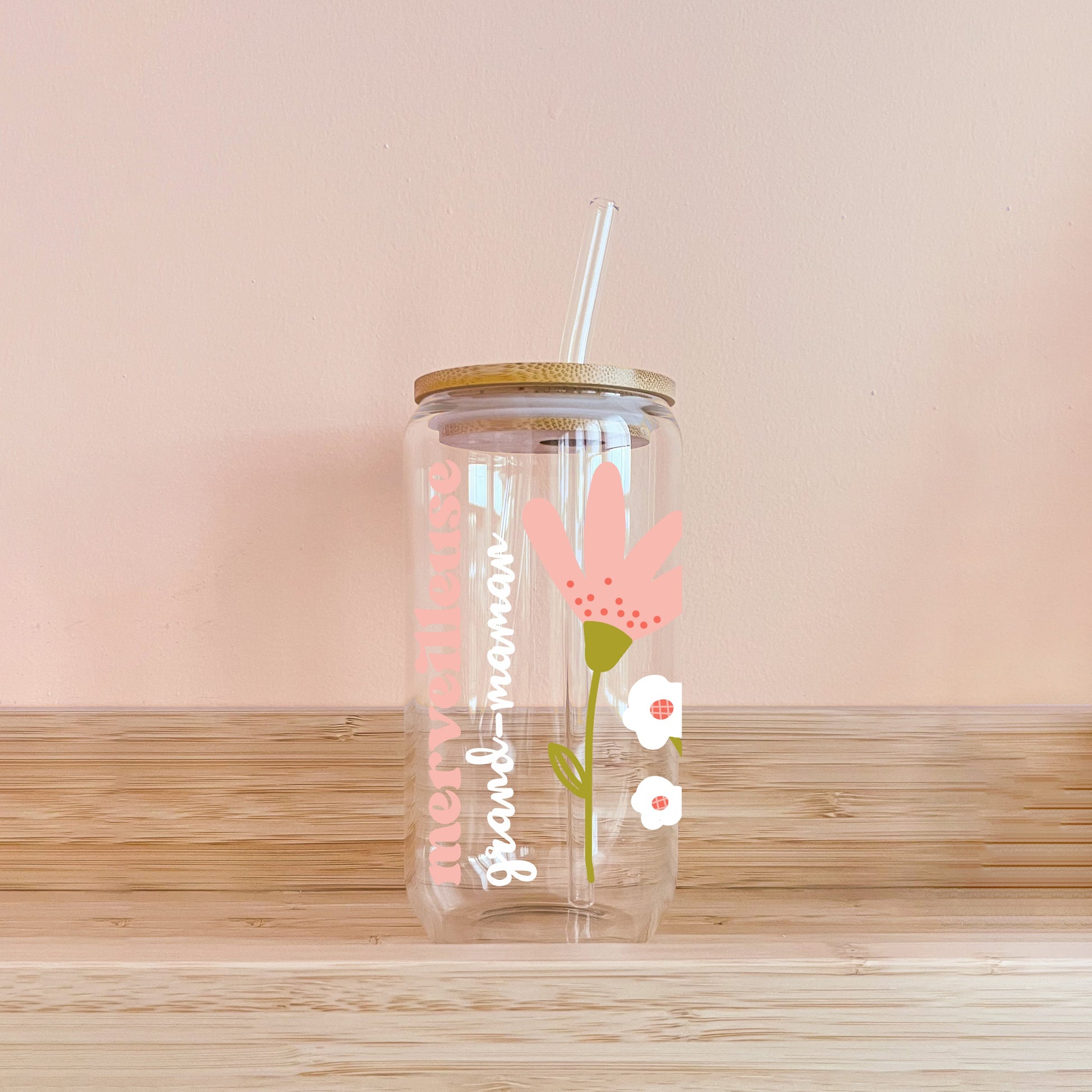 Verre boho - Merveilleuse grand-maman