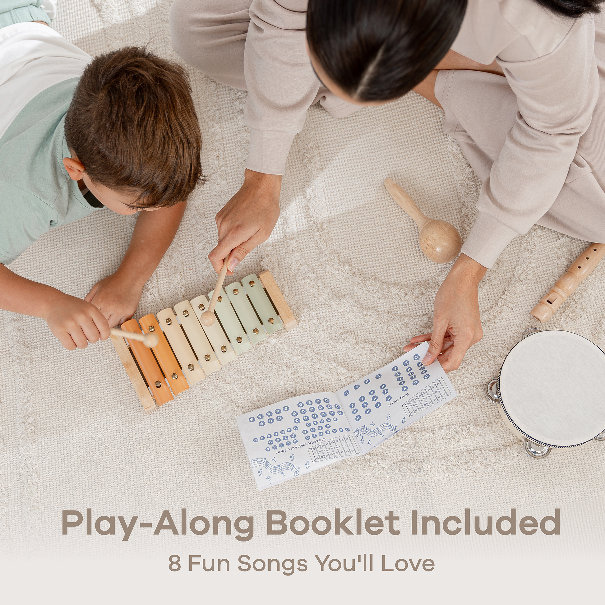 Comfy Cubs - 4-Piece Kids Musical Instruments
