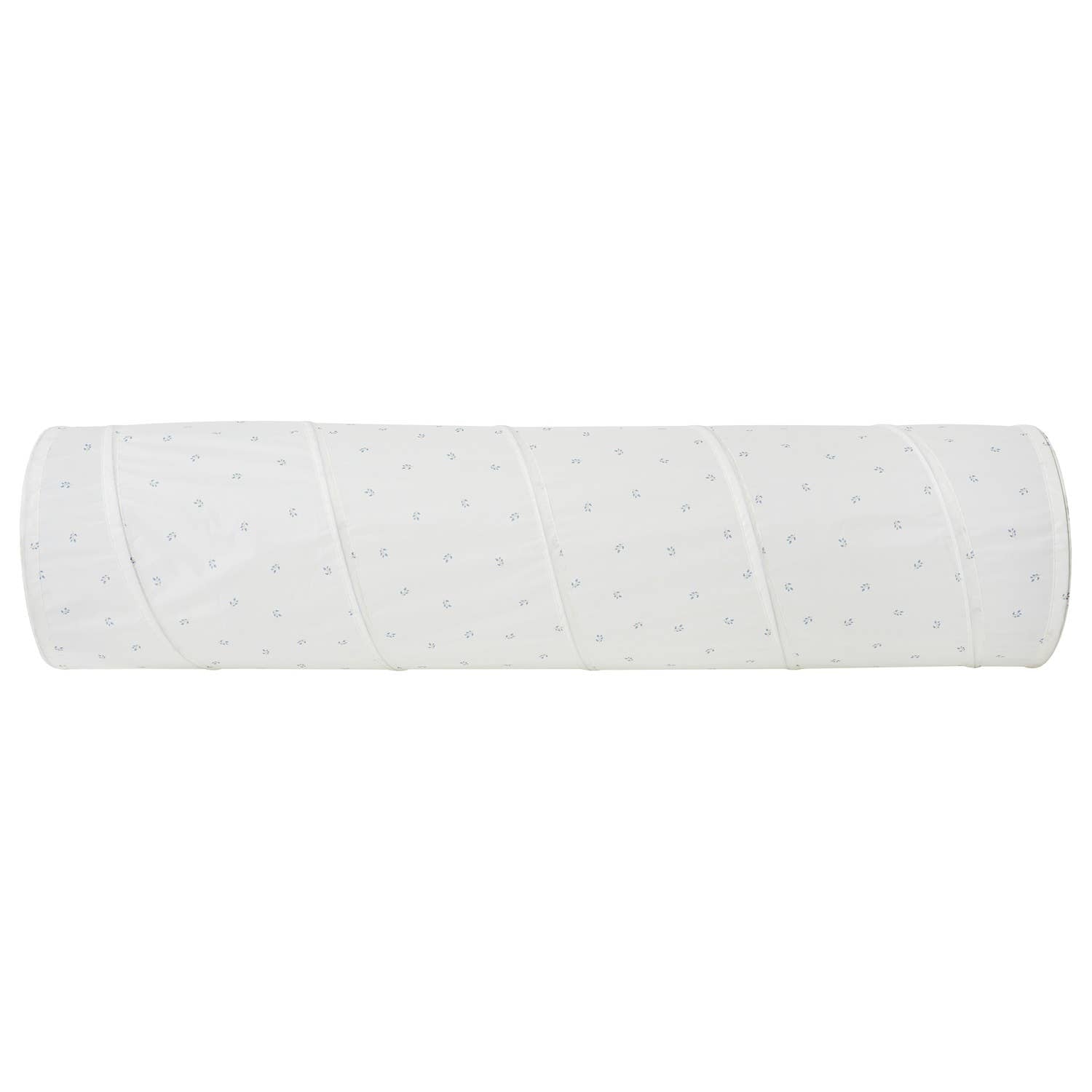 3 Sprouts - Play Tunnel with Eco-Friendly Recycled Fabric: Blueberry Ivory