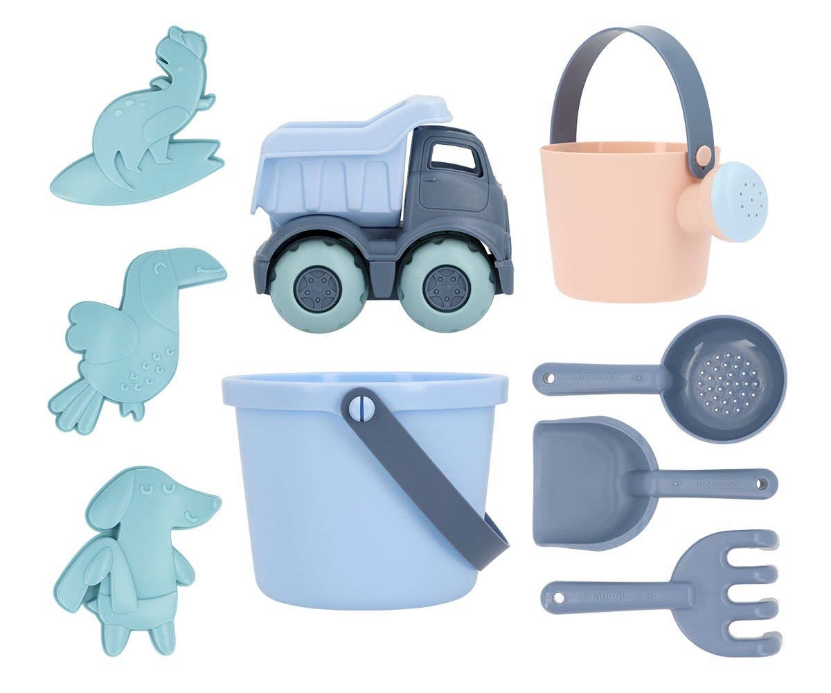 Tutete - Serenity Blue Beach 9pc Toy Set