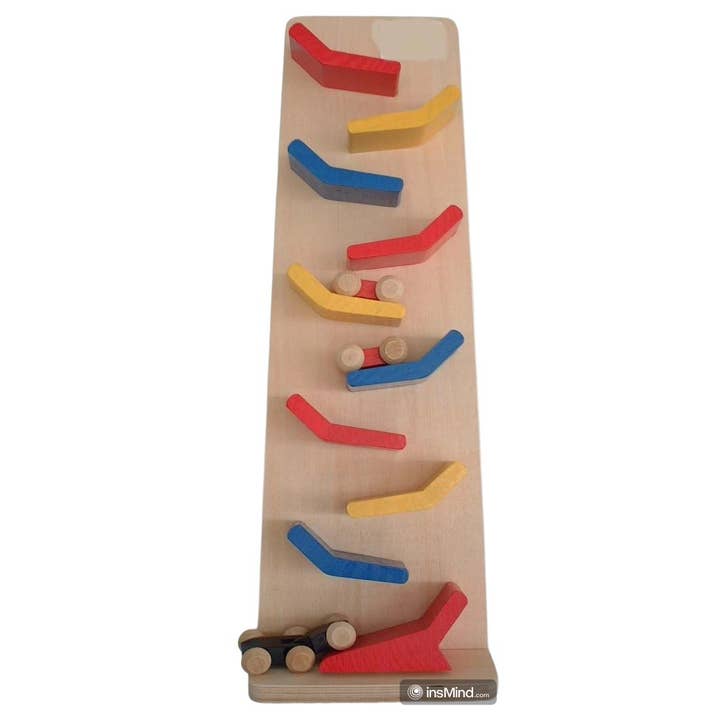 ToysLink - Wooden Falling Car Track